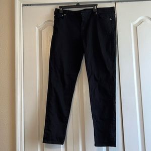 Women Michael Kors Skinny Black Jeans Size 14